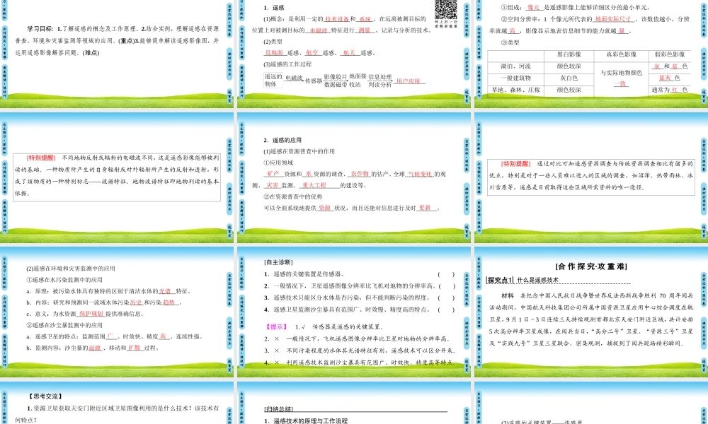 遥感技术的应用