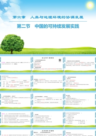 中国的可持续发展实践