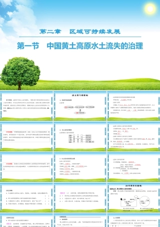 中国黄土高原水土流失的治理