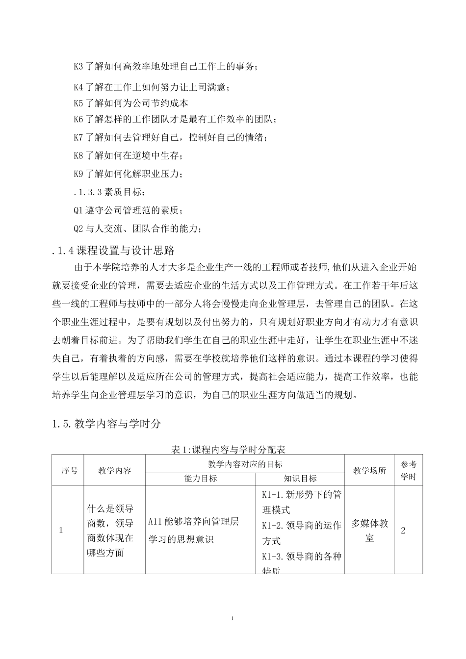 《职业经理人培训》课程标准_第2页