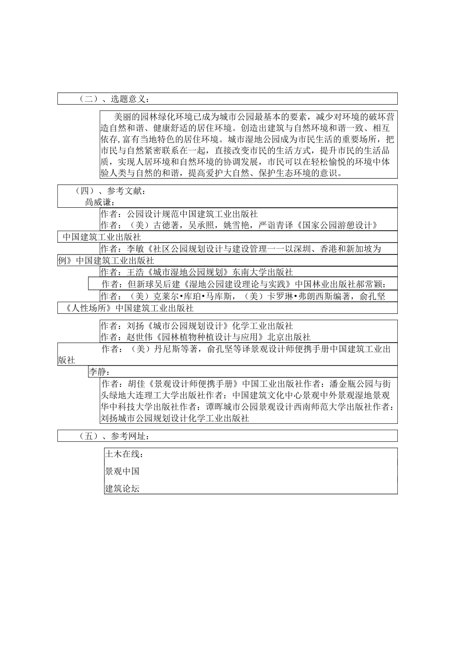 滨水湿地公园景观规划设计开题报告_第3页