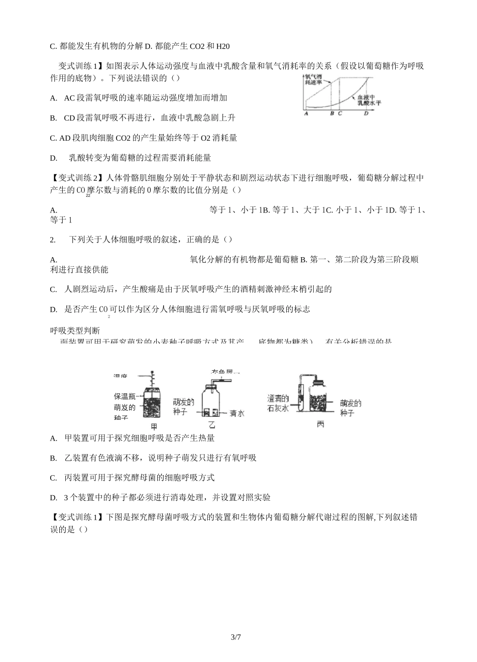 高中生物必修一呼吸作用_第3页