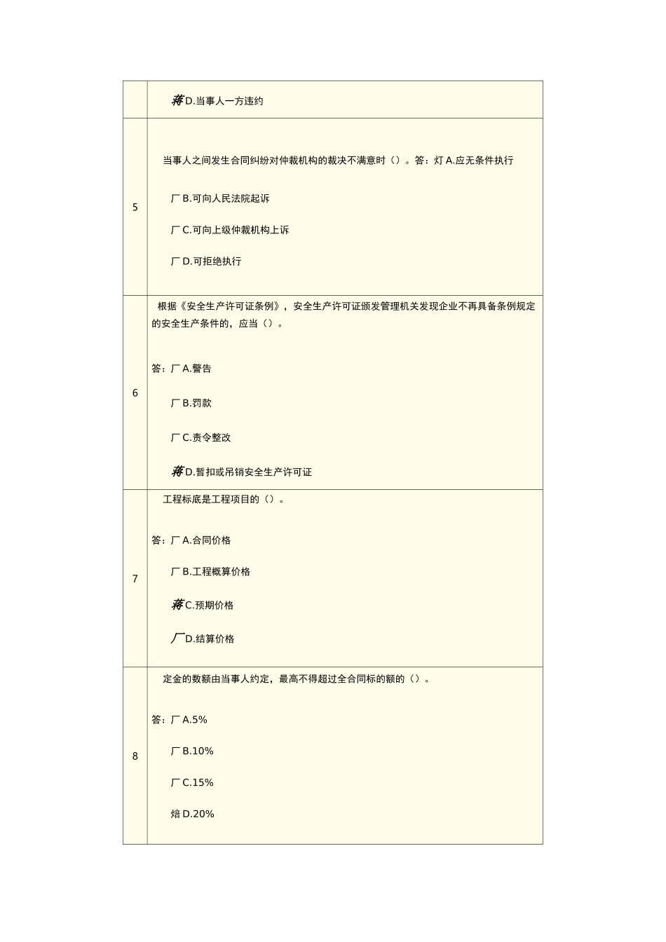 (电气)常州市建设工程专业理论与技术水平测试-题库2_第2页