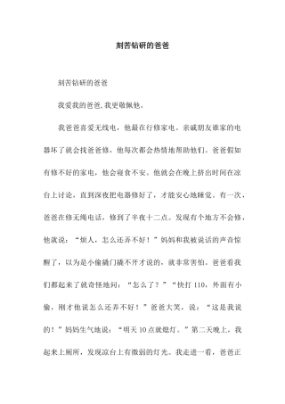 刻苦钻研的爸爸-2