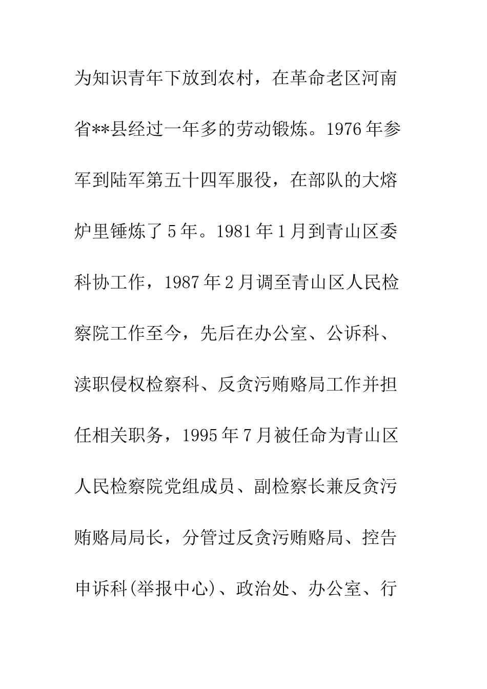 副检察长拟任者人大供职报告--精编范文_第2页