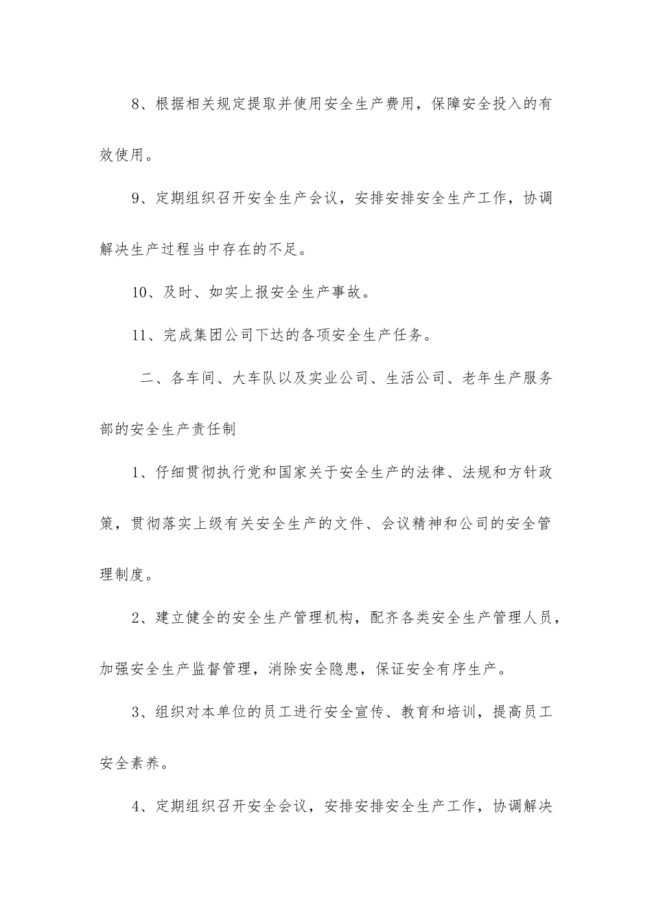 力泰公司安全生产责任制_第2页