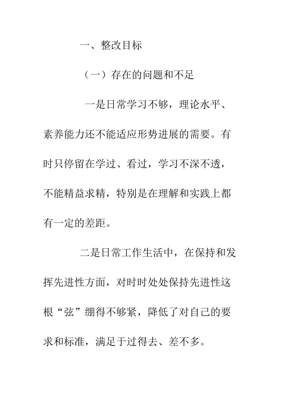 办公室副主任整改方案--精编范文_第2页