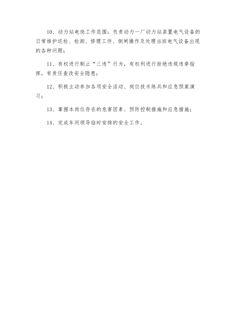 动力站电岗安全职责_第2页