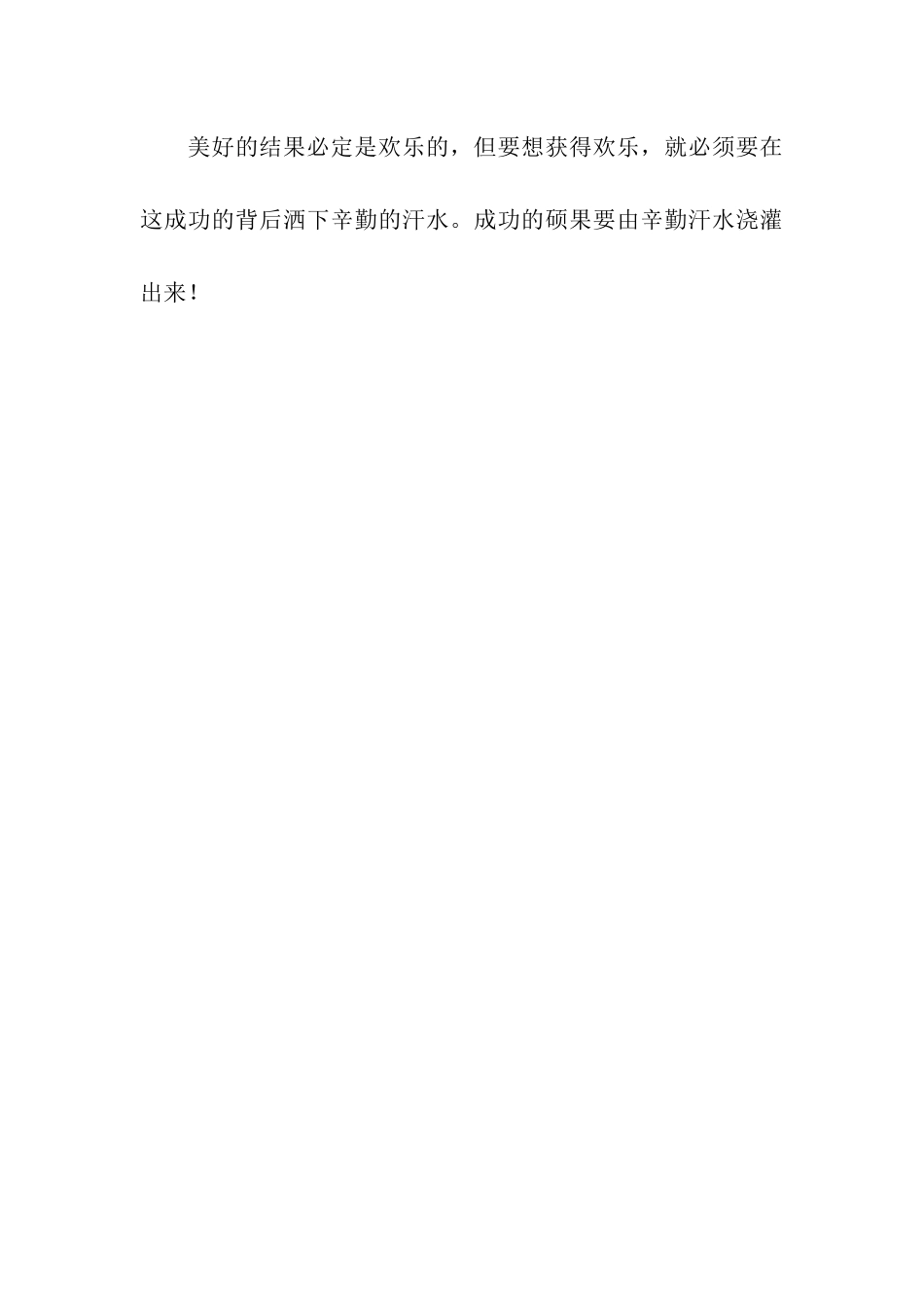 努力铸就成功_第3页