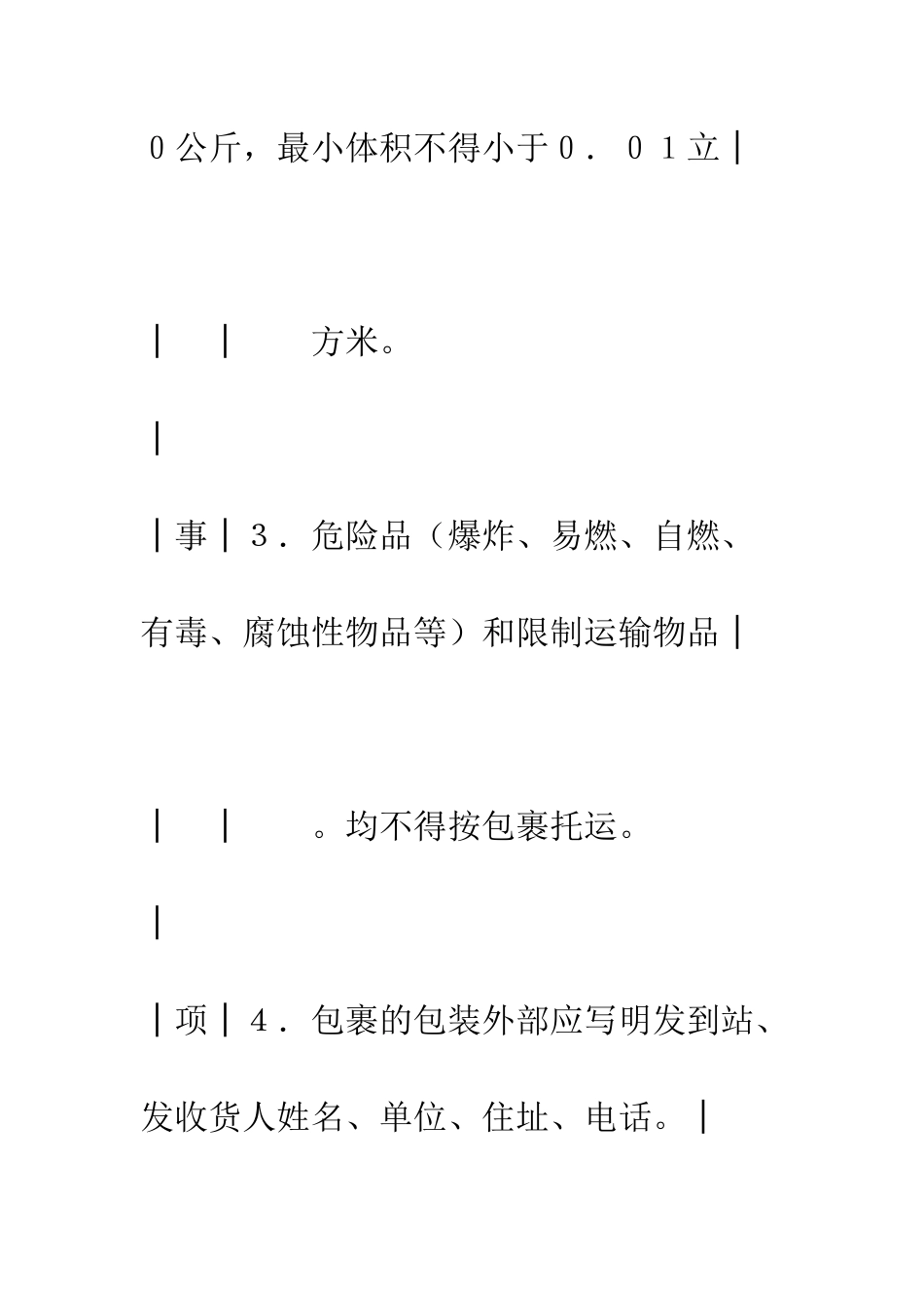 包裹托运单--精编范文_第3页