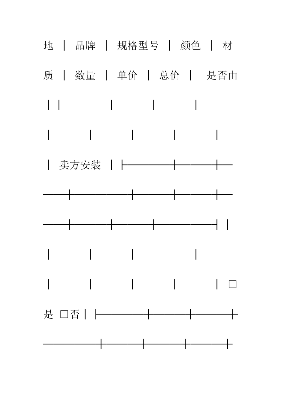 北京市建材采购合同(卫浴洁具类)--精编范文_第2页