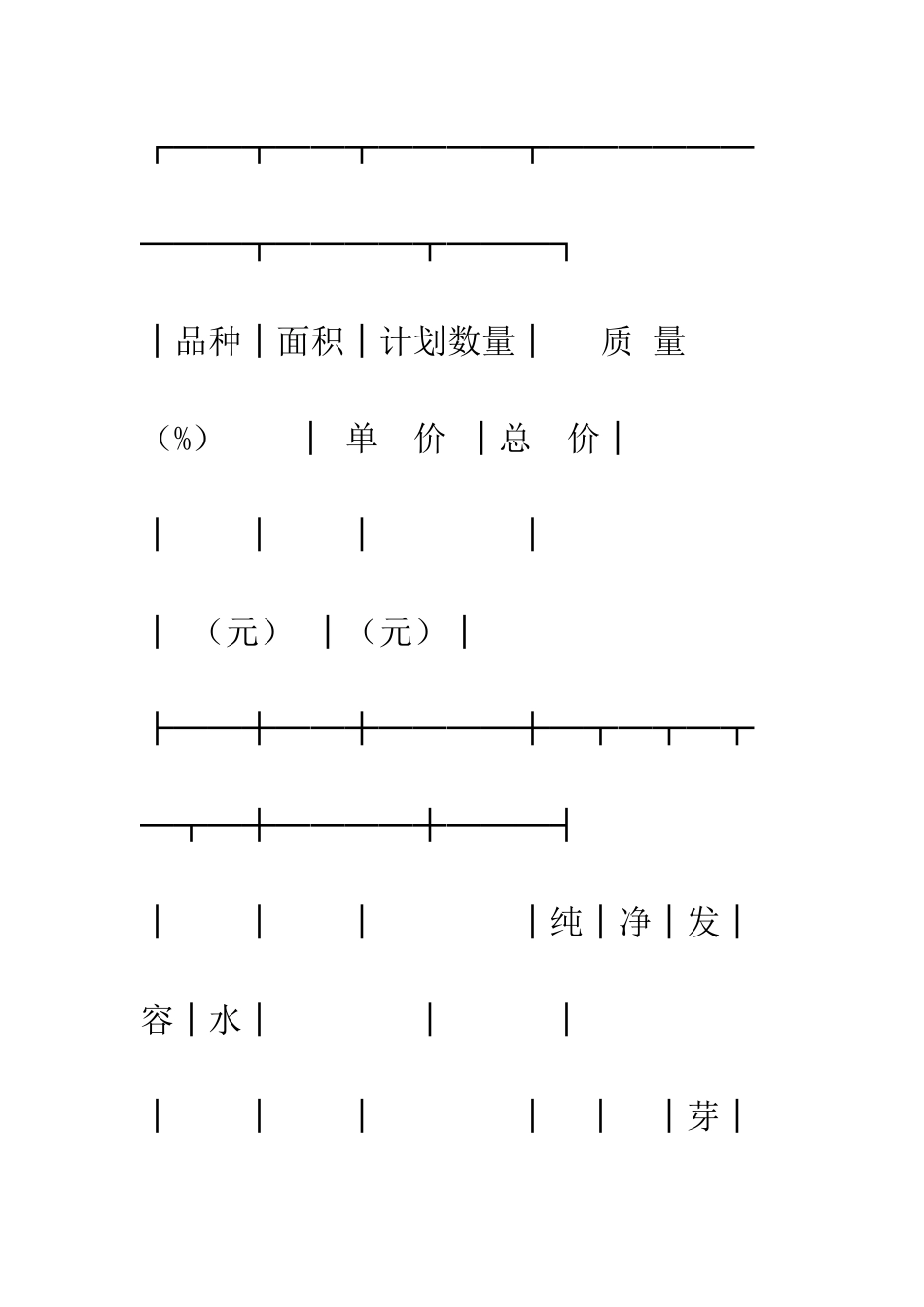 北京市种子繁育采购合同--精编范文_第2页