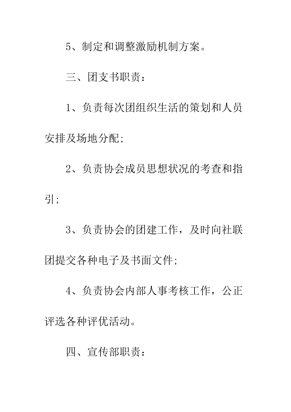 协会规章制度--精编范文_第3页