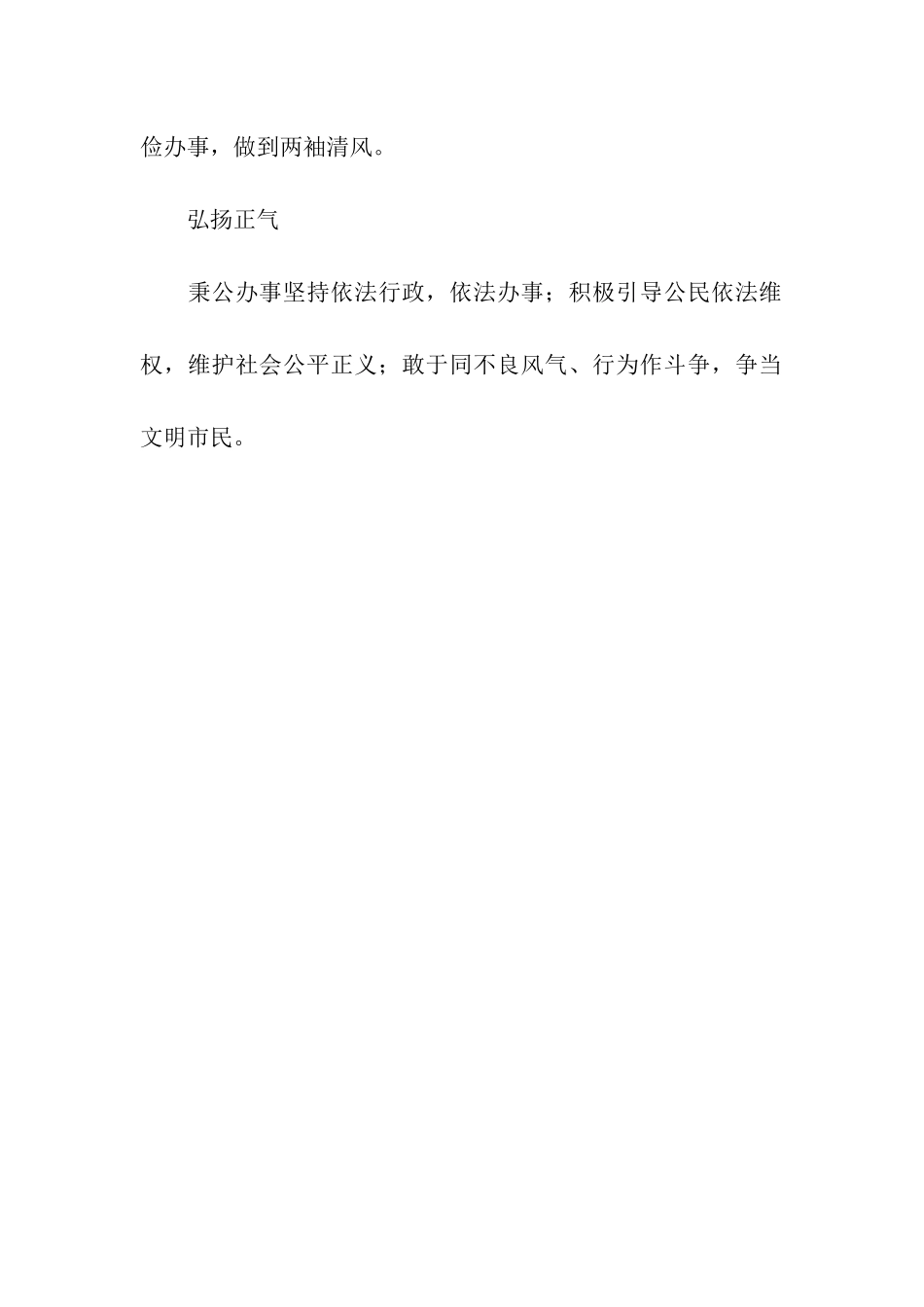 县司法局党组书记公开承诺书_第2页