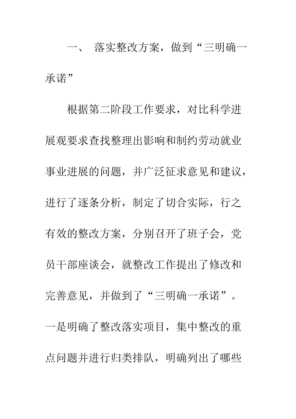 县就业局学习实践科学发展观第三阶段总结--精编范文_第2页