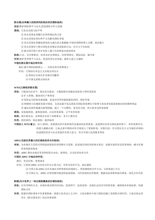 中国与各国际组织联合国(全球最大的政府间的政治性的国际组织)