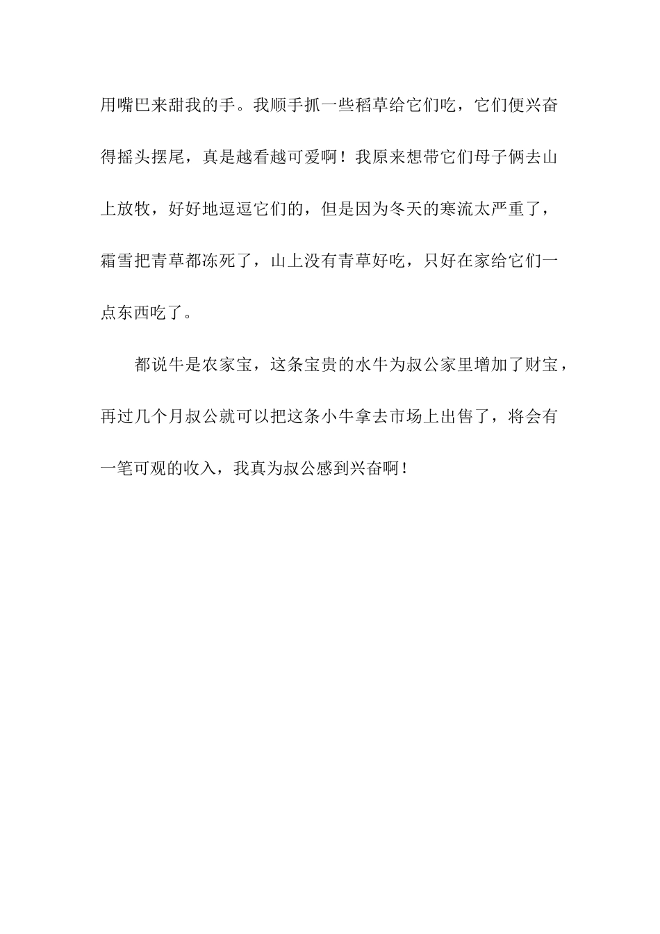 叔公家的那条水牛_第2页