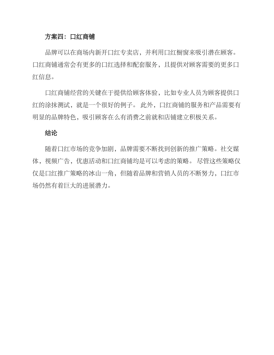 口红推广方案_第3页