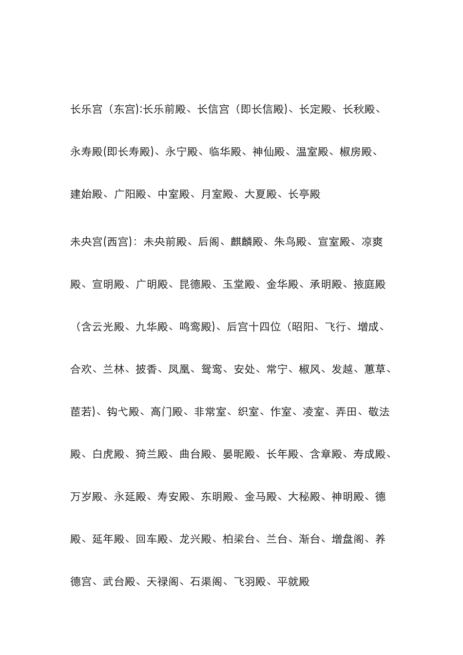 古代宫殿名称大全_第1页