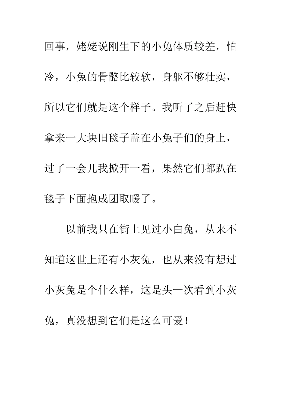 可爱的兔宝宝_第2页