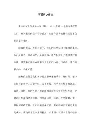 可爱的小花坛-2