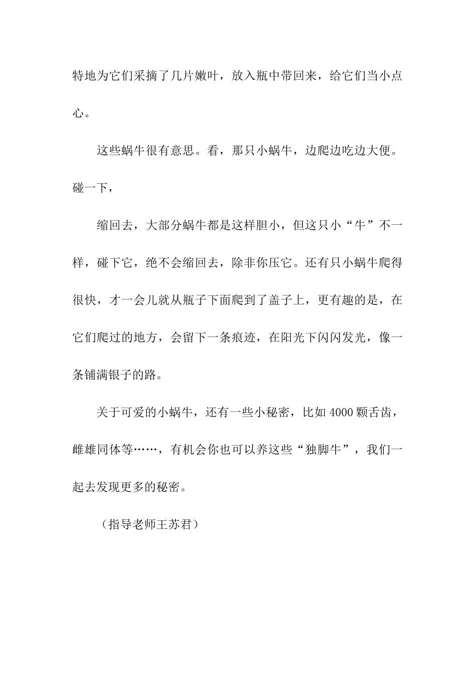 可爱的小蜗牛_第2页