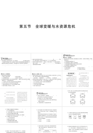 12.5全球变暖与水资源危机