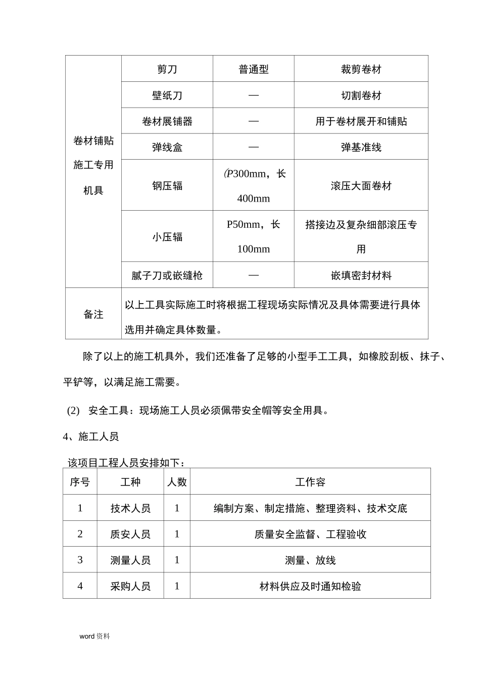 SBS防水卷材施工组织设计_第3页