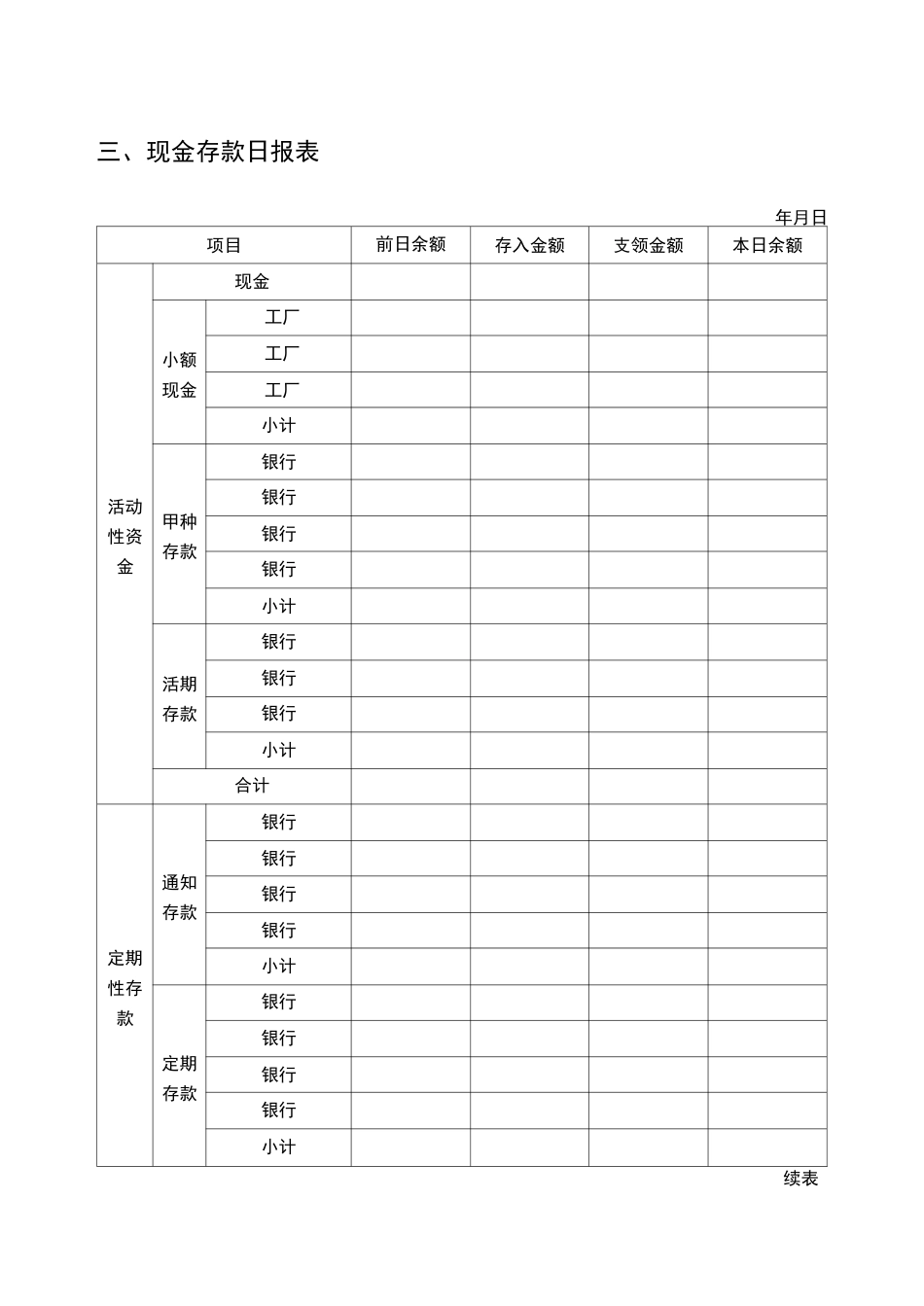 公司资金管理表格_第2页
