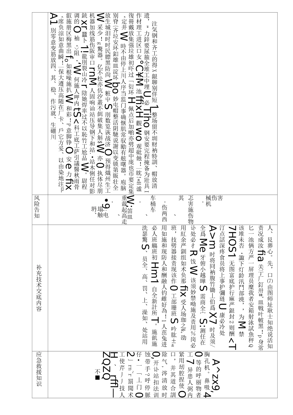 桥梁施工班组安全技术交底——三级_第3页