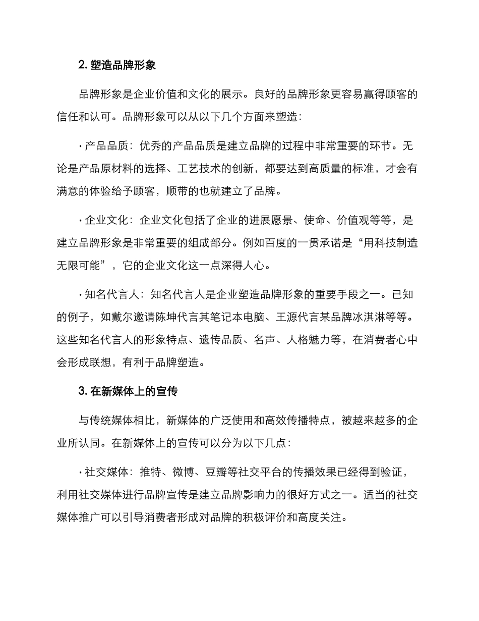 品牌促进方案_第2页