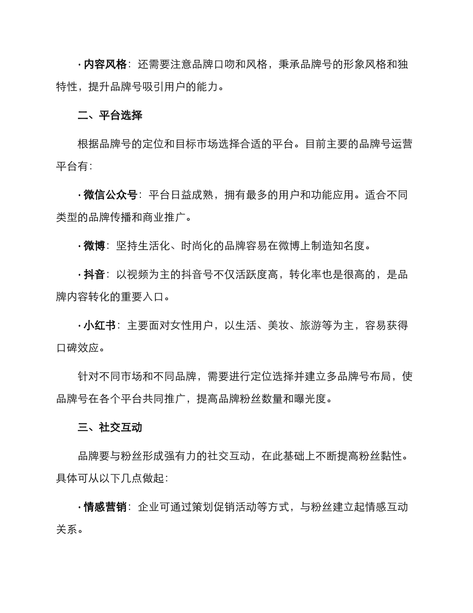 品牌号营销方案_第2页