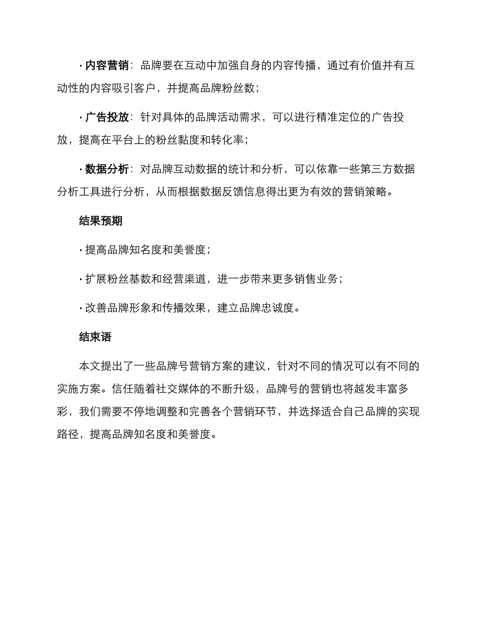 品牌号营销方案_第3页