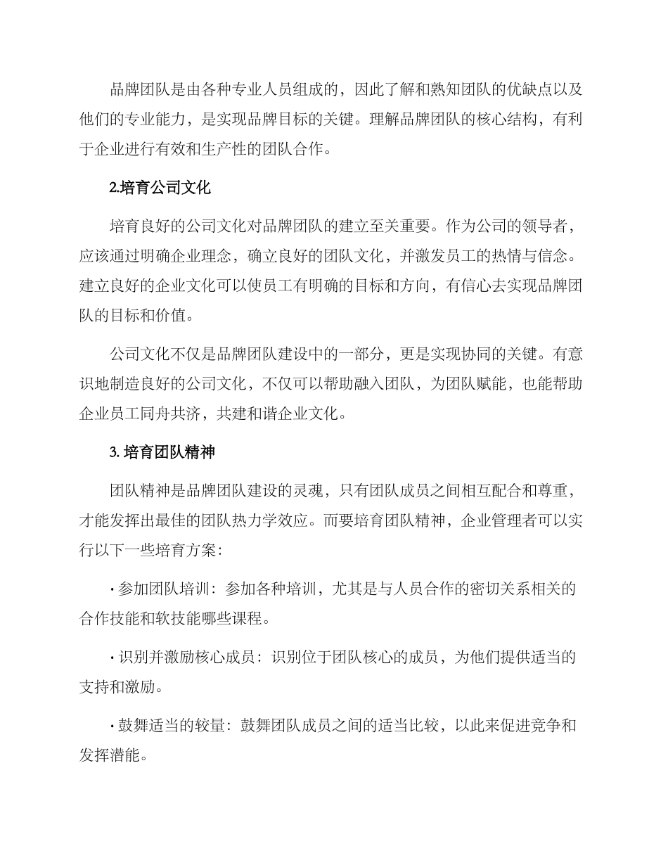 品牌团队培育方案_第2页