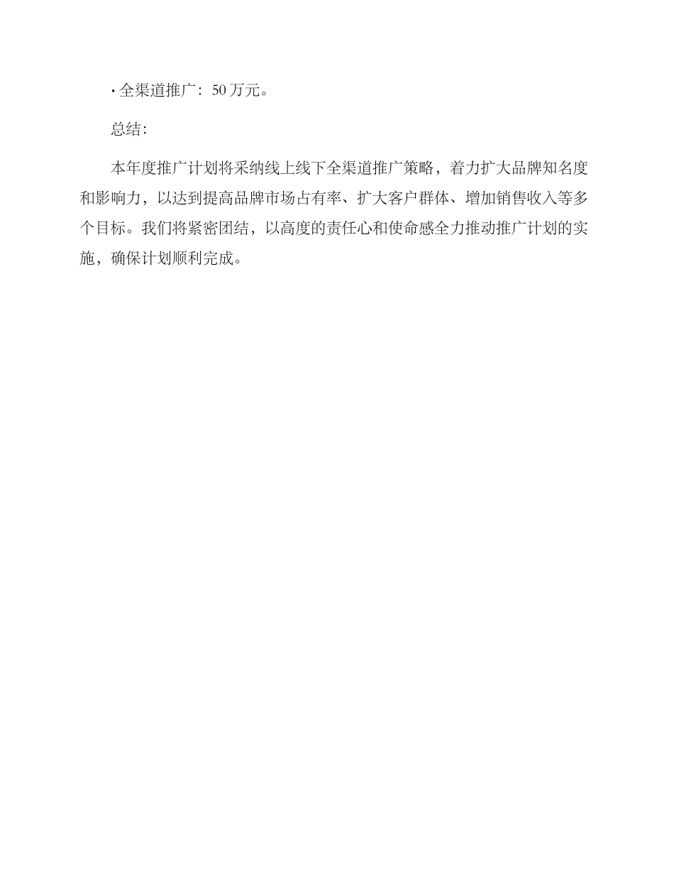 品牌年度推广计划方案_第3页