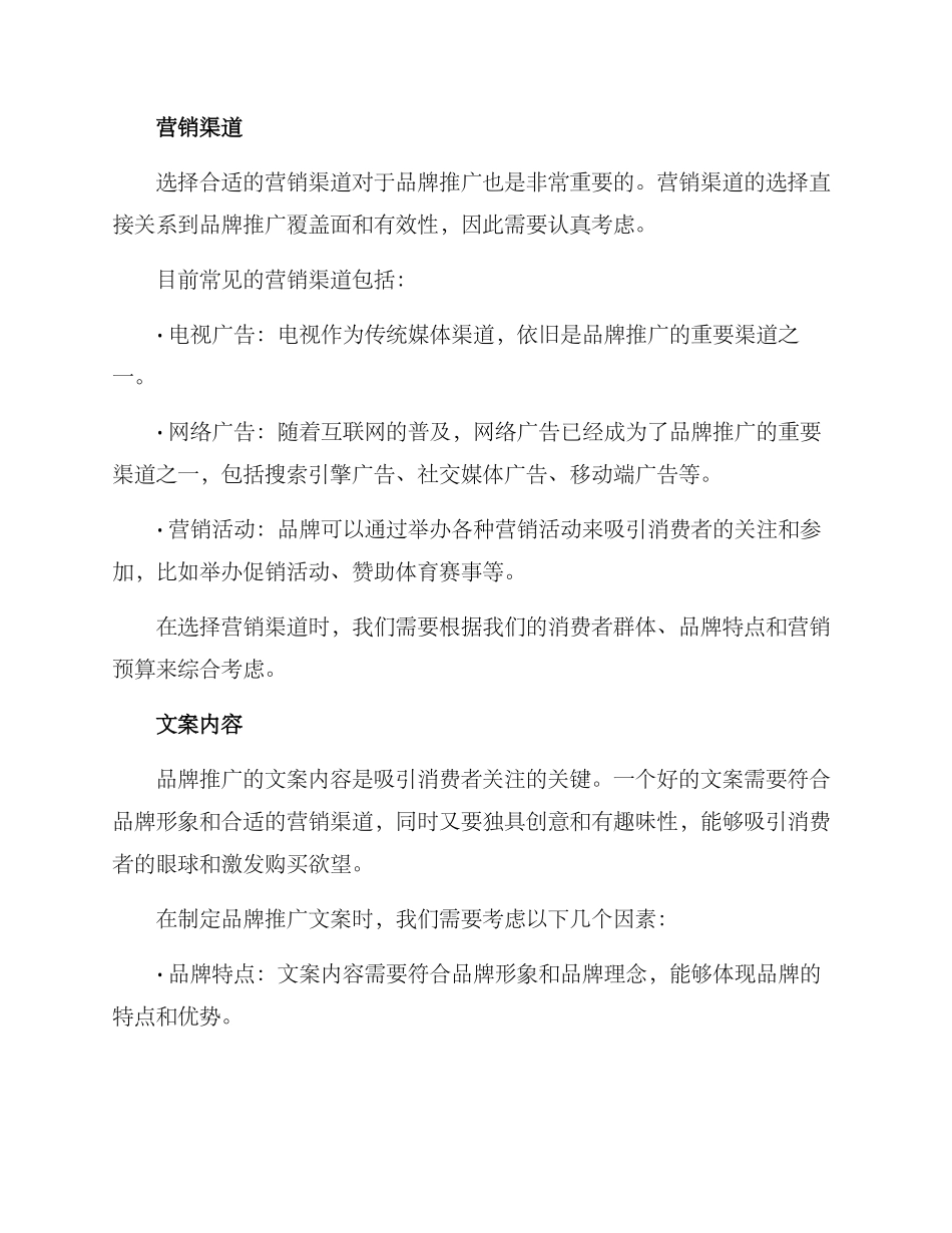 品牌投放文案策划方案_第2页