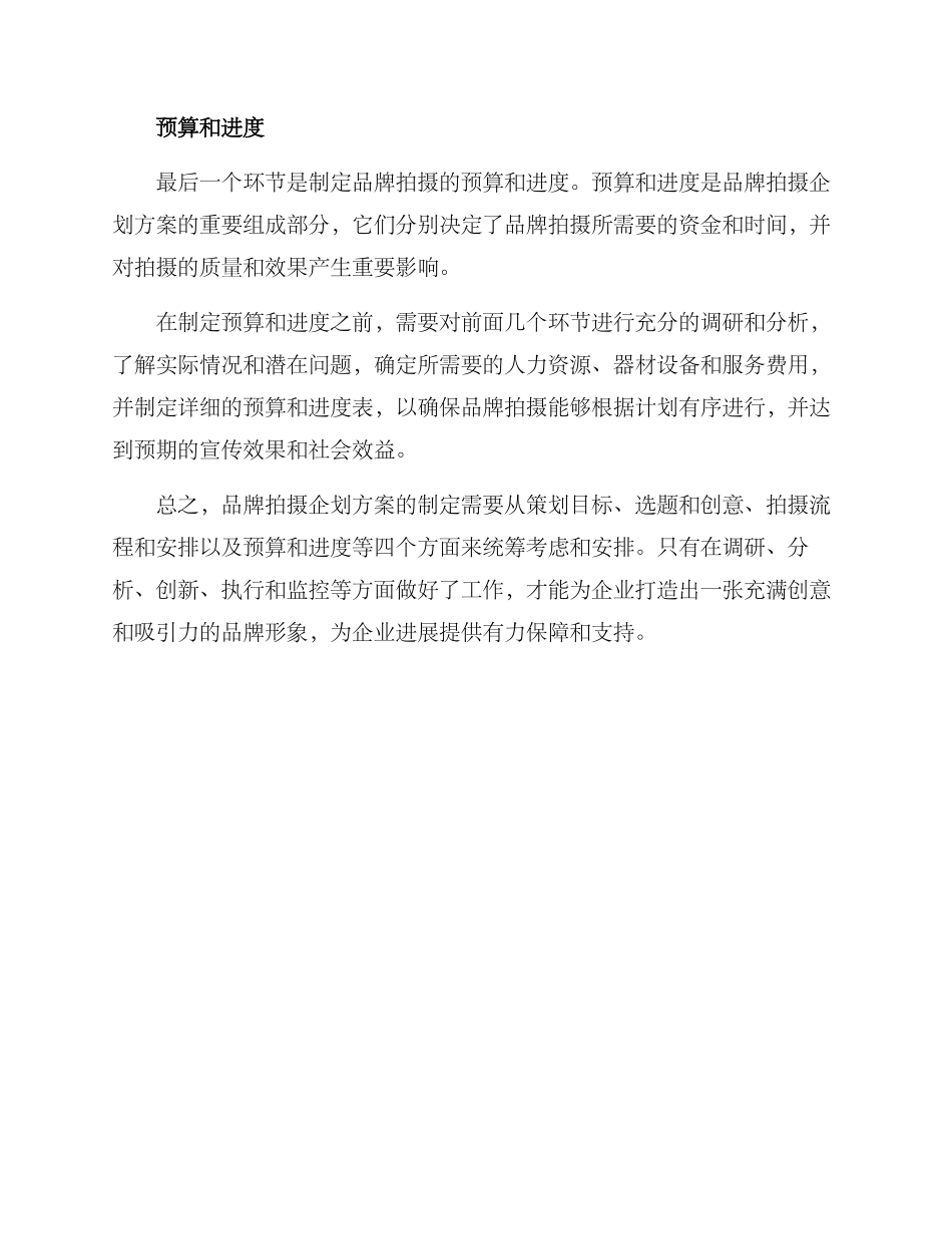 品牌拍摄企划方案_第3页