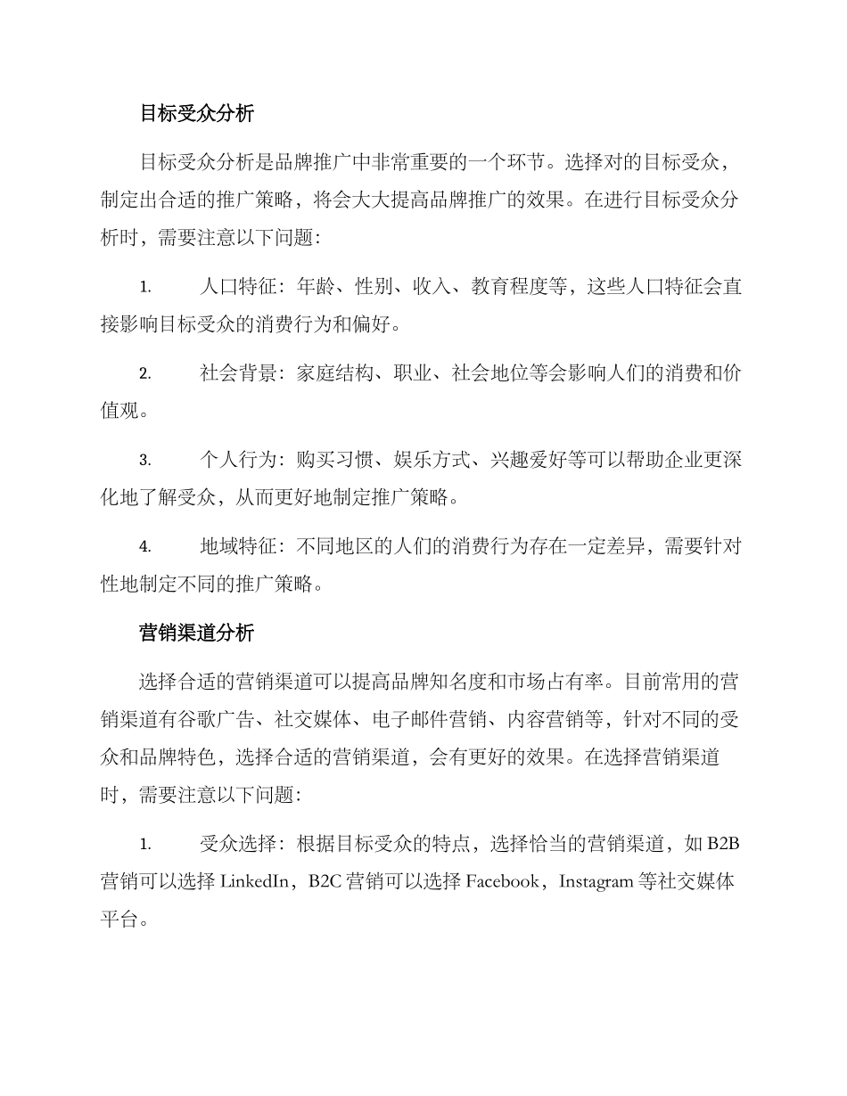 品牌推广分析方案_第2页
