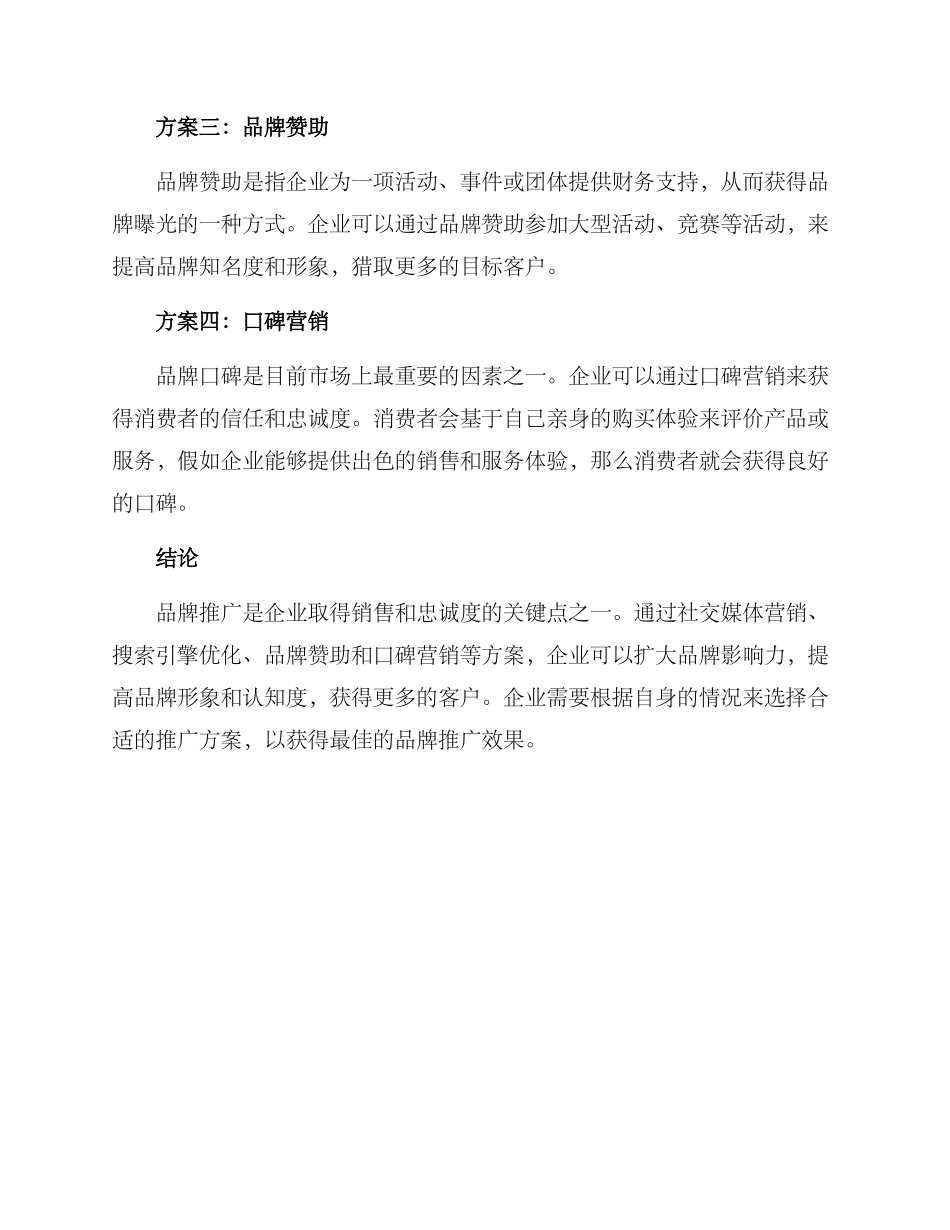 品牌推广方案_第2页