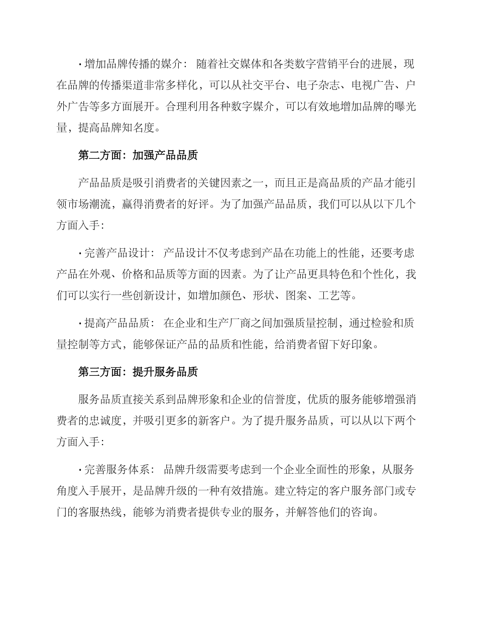 品牌策划升级方案_第2页