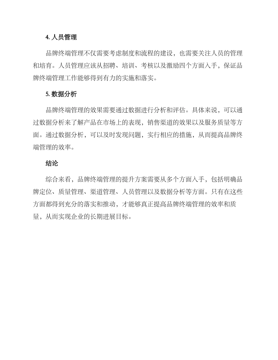 品牌终端管理提升方案_第2页
