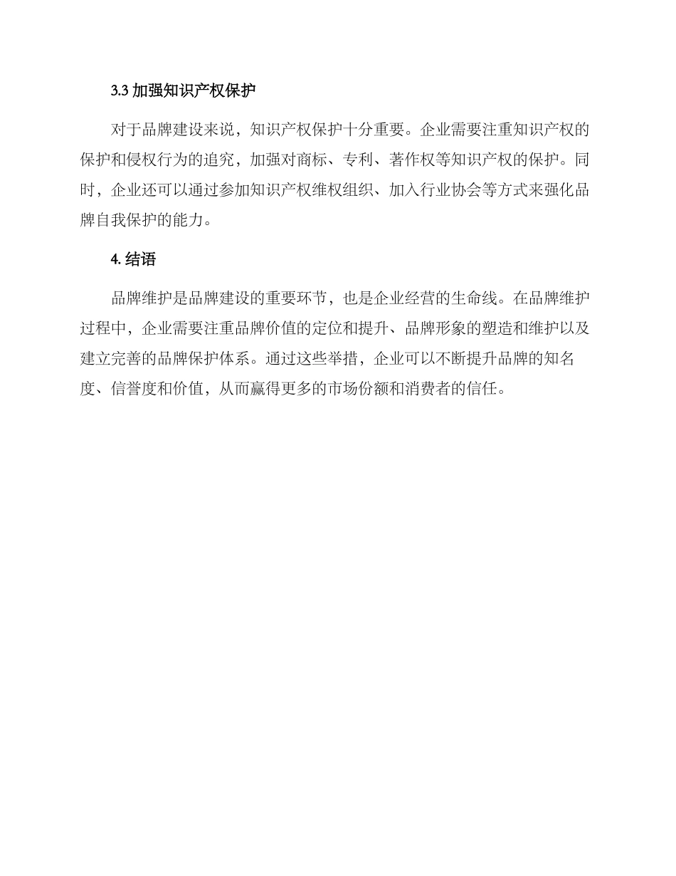 品牌维护举措方案_第3页