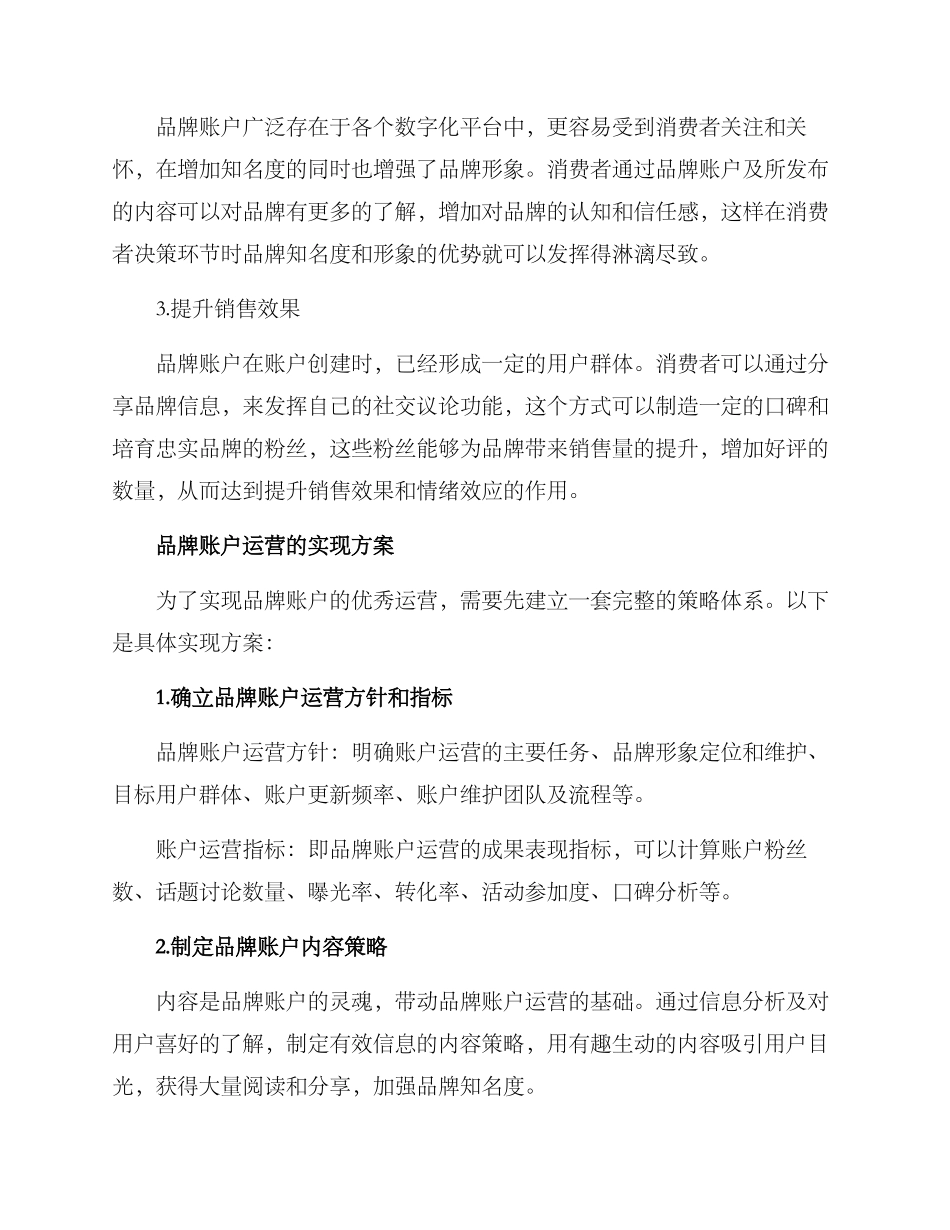 品牌账户运营方案_第2页