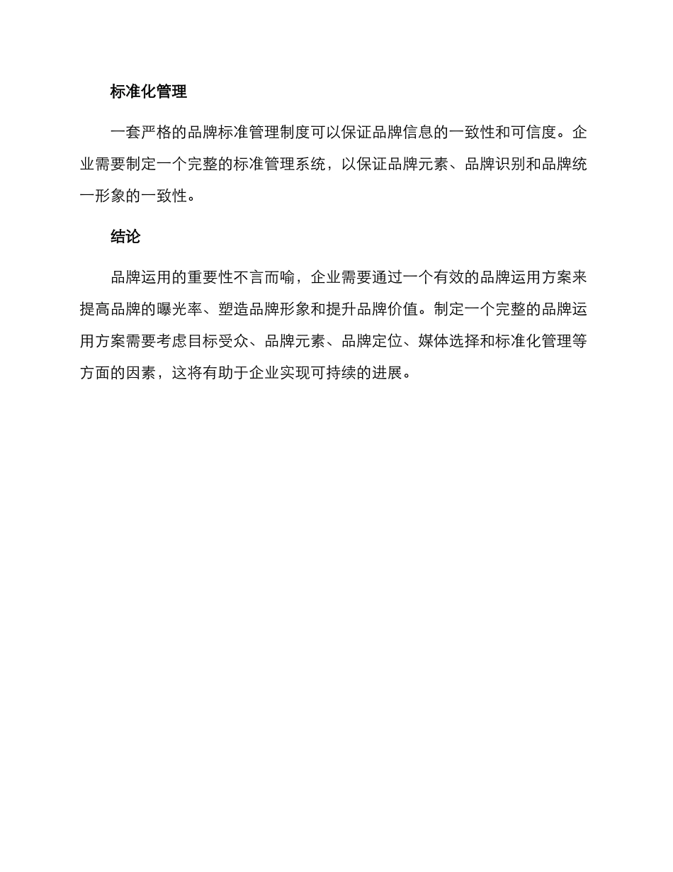 品牌运用介绍方案_第3页