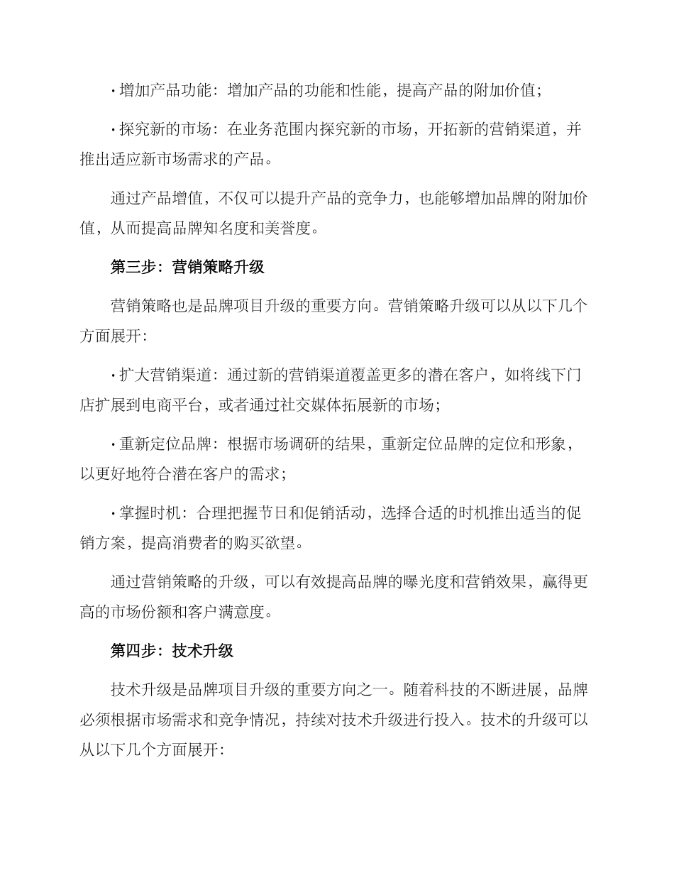 品牌项目升级方案_第2页