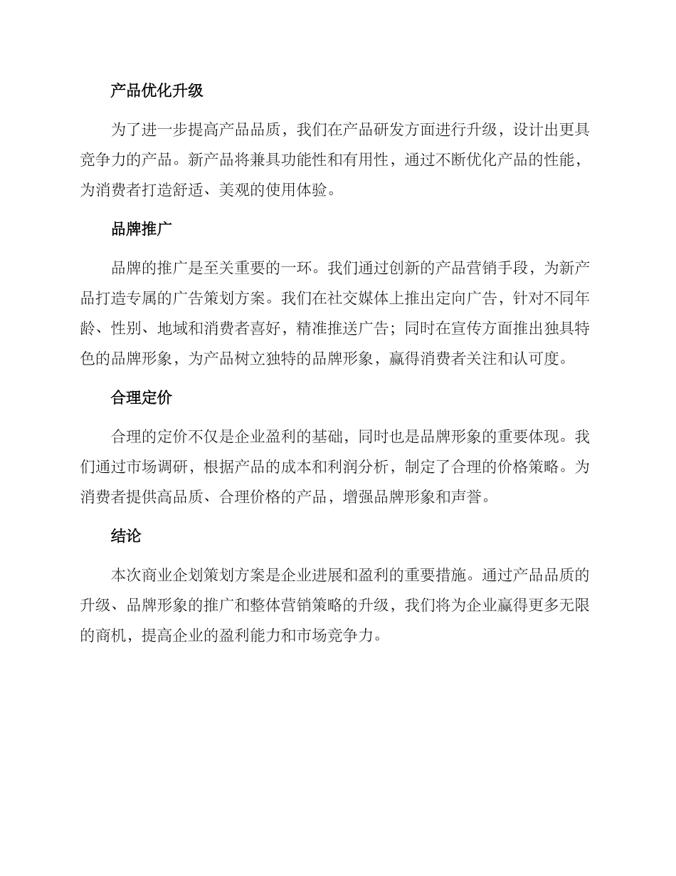 商业企划策划方案_第2页