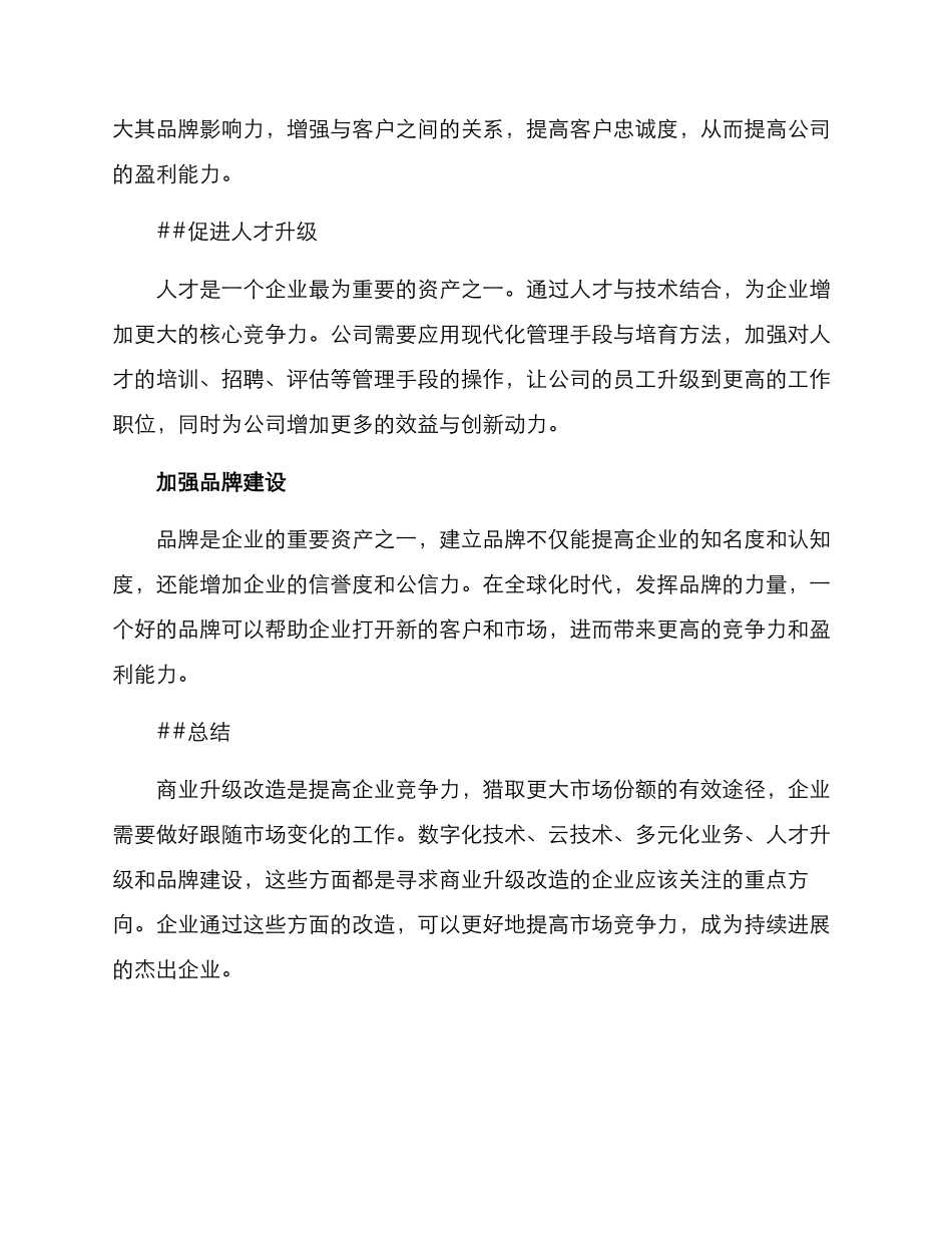 商业升级改造方案_第2页