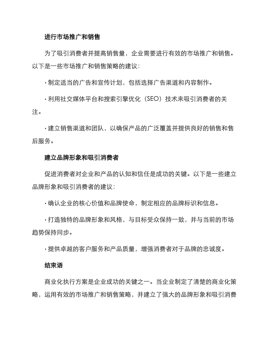 商业化执行方案_第2页