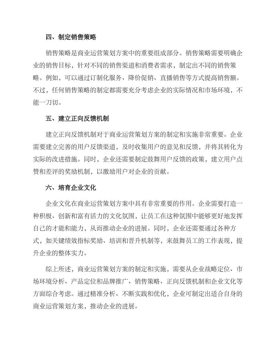 商业运营策划方案_第2页
