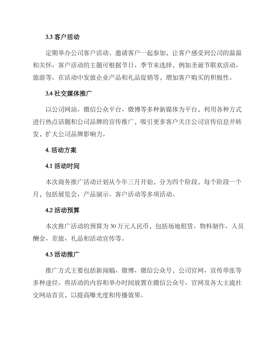 商务推广活动策划方案_第2页